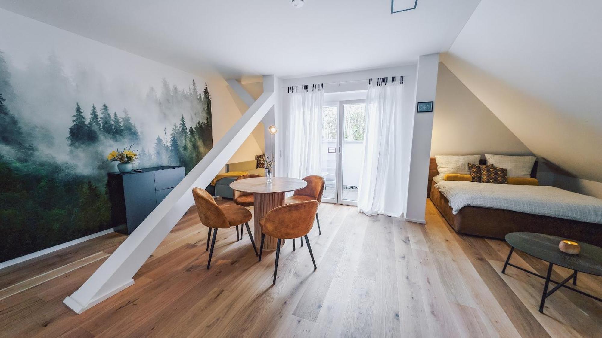 Apartment 13 Im Wald Mit Balkon *